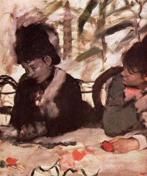 Edgar Degas : At the Cafe